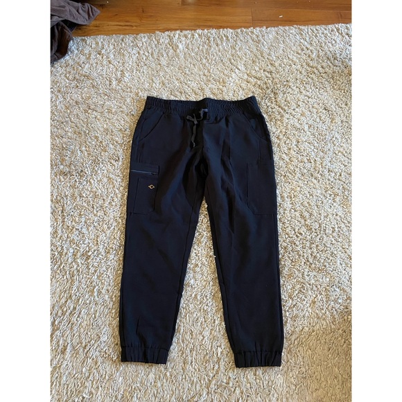 Luuna Scrubs Black Scrub Joggers - Picture 2 of 4